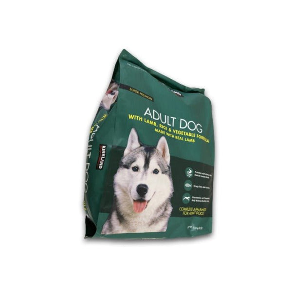 KIRKLAND 成犬用 ドライ ラム/ライス/ベジタブル ドッグフード - ナショナルマート通販